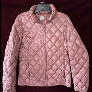 Women’s Pink Puffer Jacket